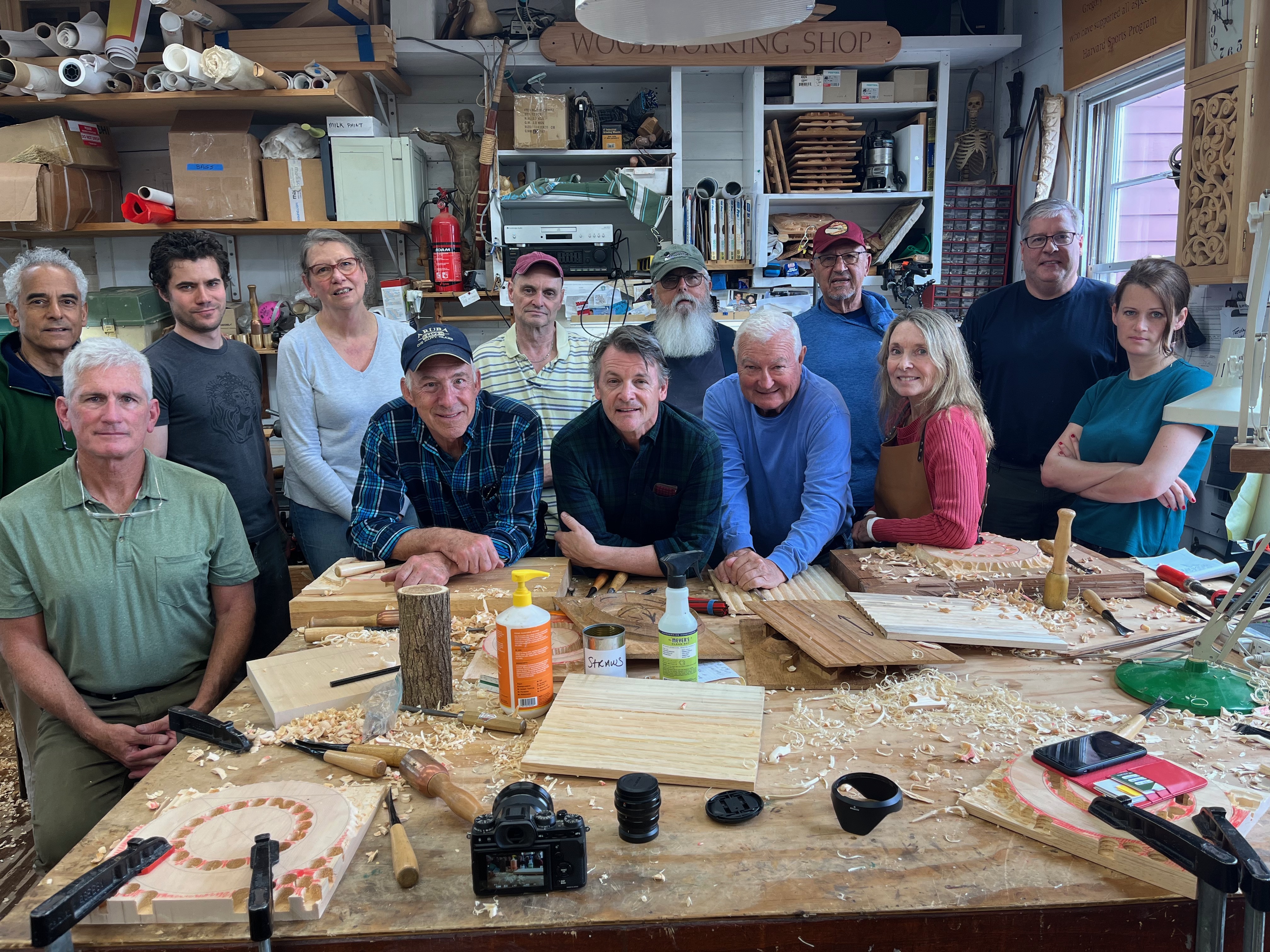 Woodcarving classes at Calvo Wood Carving School