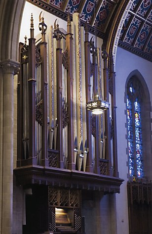 Custom wood carving for Pipe organs
